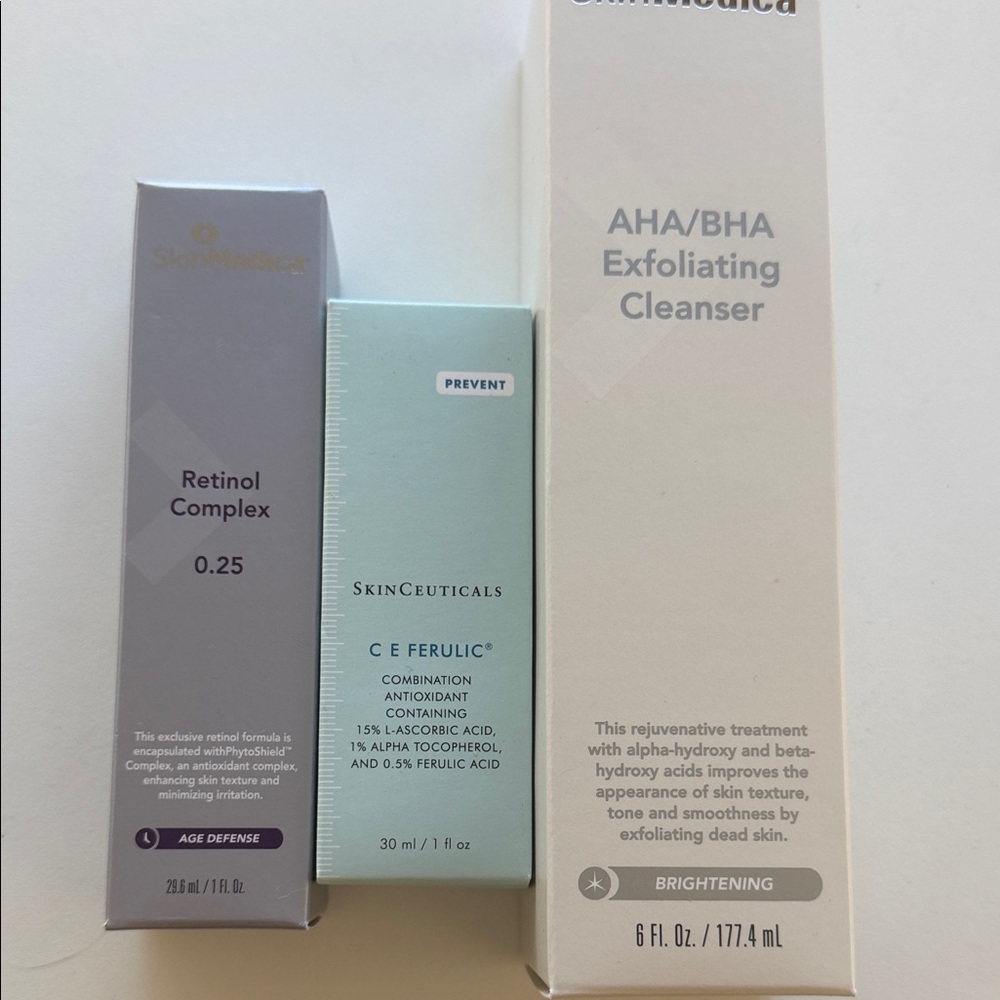 3 Item Bundle — SKINMEDICA and SkinCeuticals